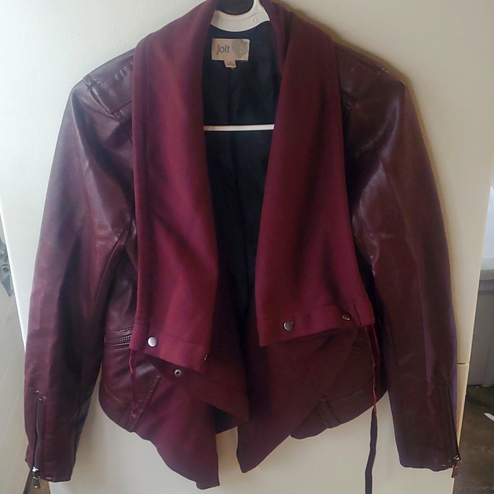 Jolt Maroon Jacket